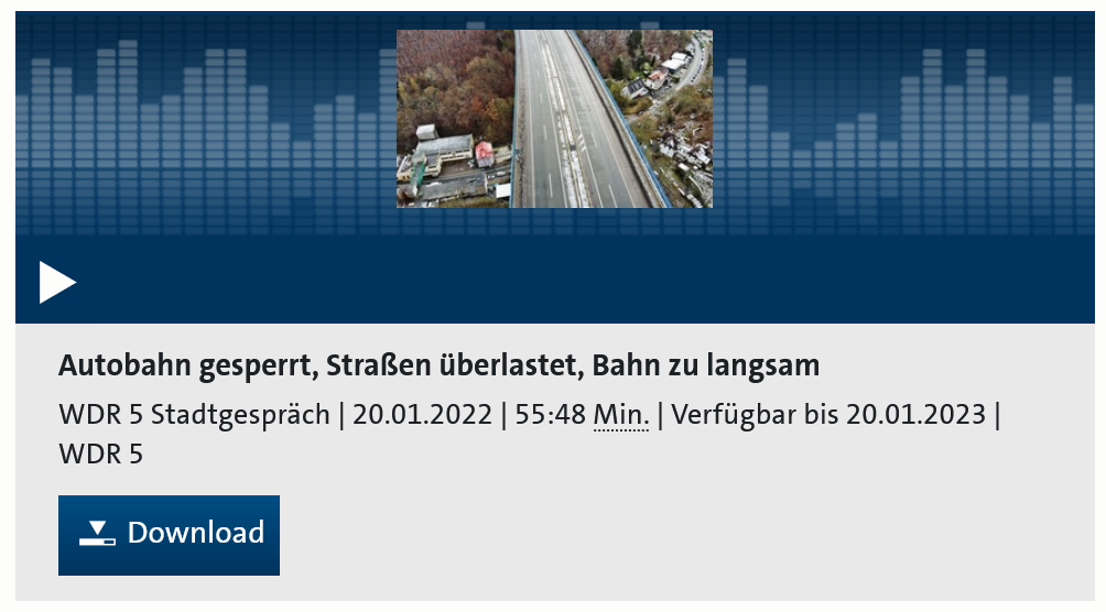 WDR Stadtgespräch